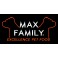 Autocollant MAX FAMILY 5x10 (orange)